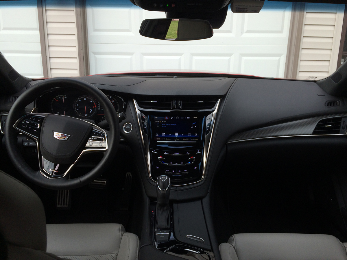 2016 Cadillac CTSV Interior 4