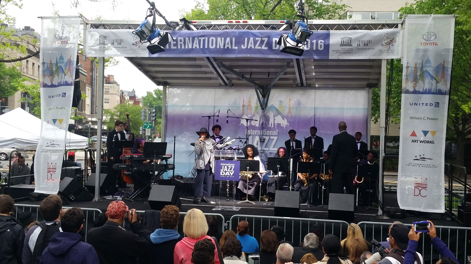 Dee Dee Bridgewater during International Jazz Day. (WTOP/Allison Keyes)