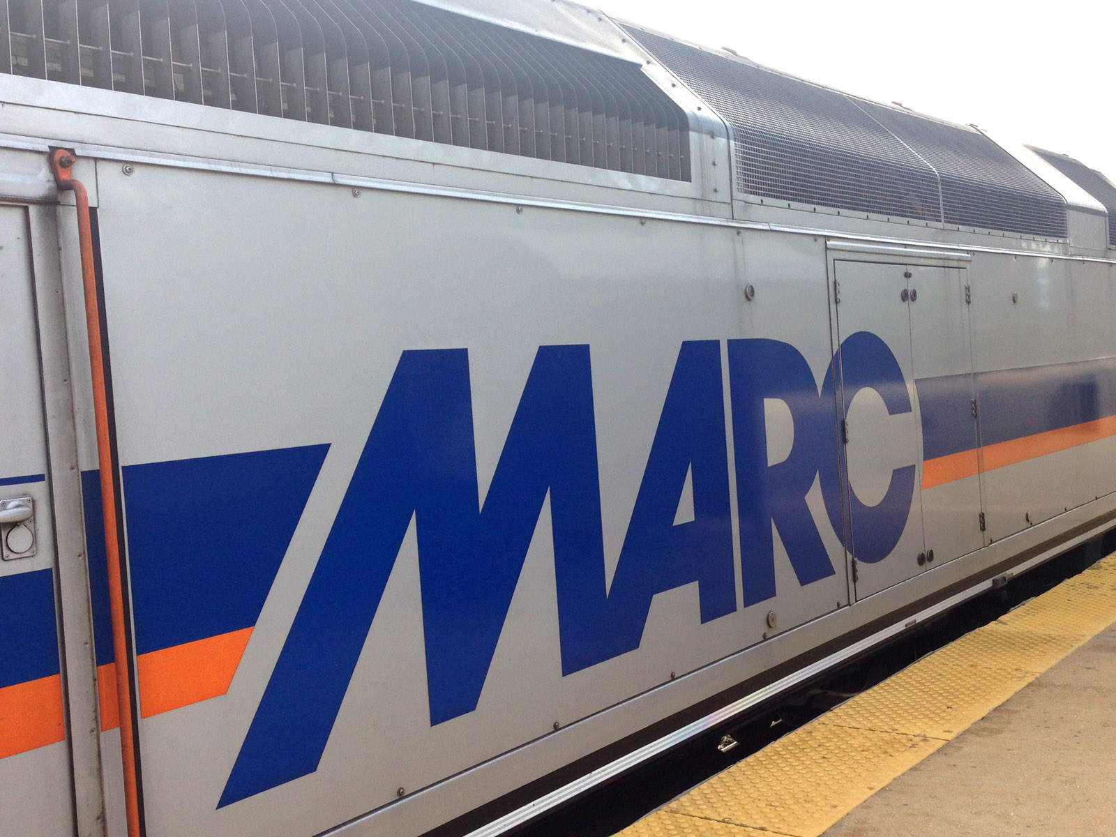FILE - MARC train. (WTOP/Andrew Mollenbeck)