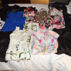 Some of the more than $76,000 worth of items the police say they recovered in the arrest of three people at Tysons Corner Center. (Courtesy of the Fairfax County Police Department)