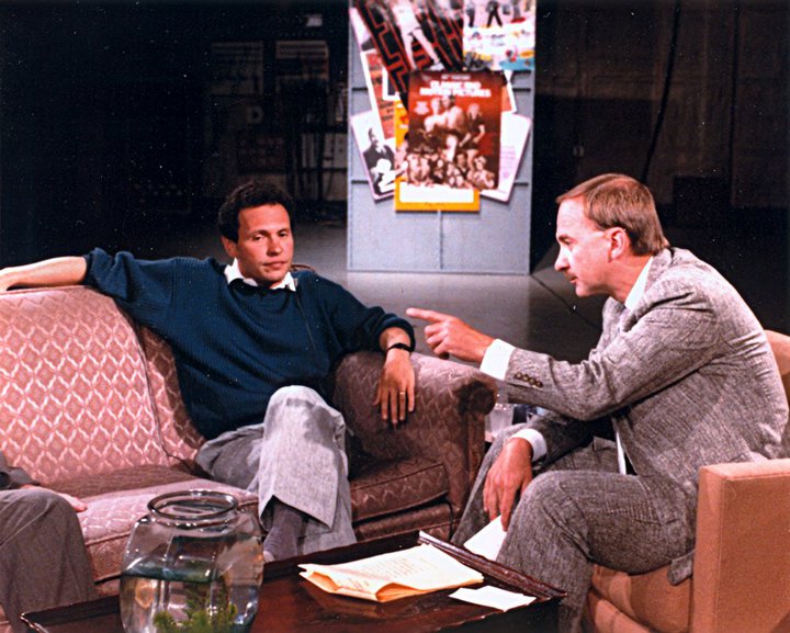 Arch Campbell interviews Billy Crystal. (Courtesy Arch Campbell)