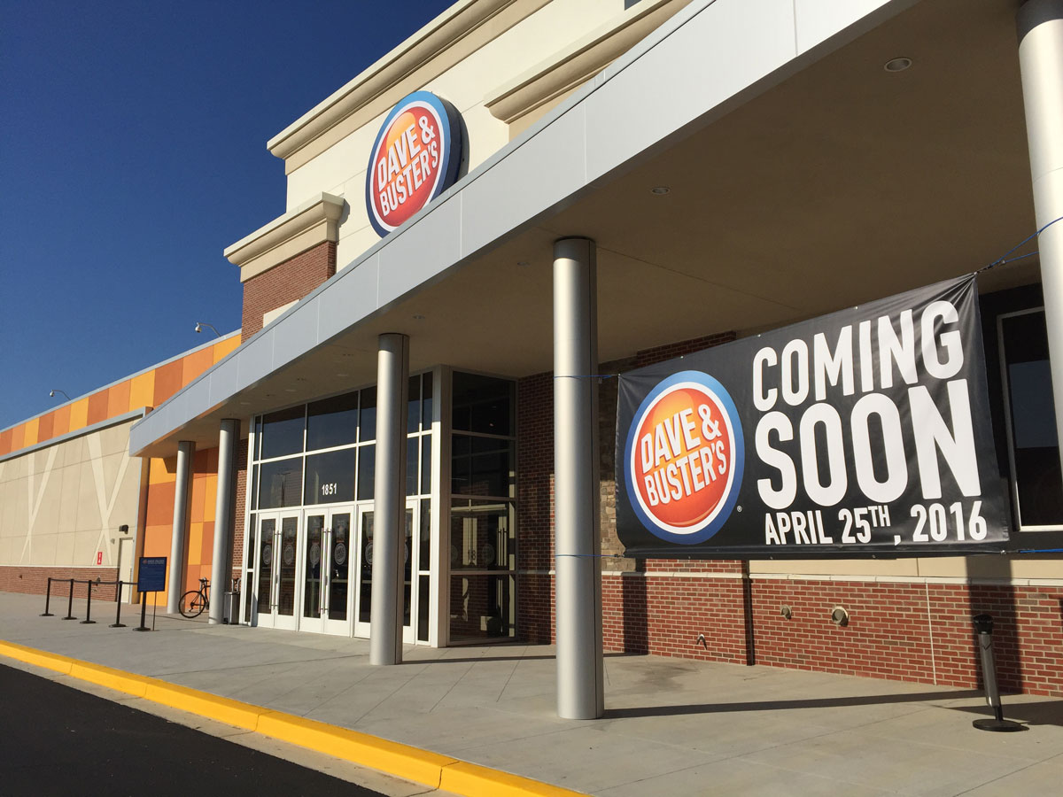 The new Dave & Buster's in Capitol Heights opens to the public at 11 a.m. Monday, April 25. (WTOP/Michelle Basch)