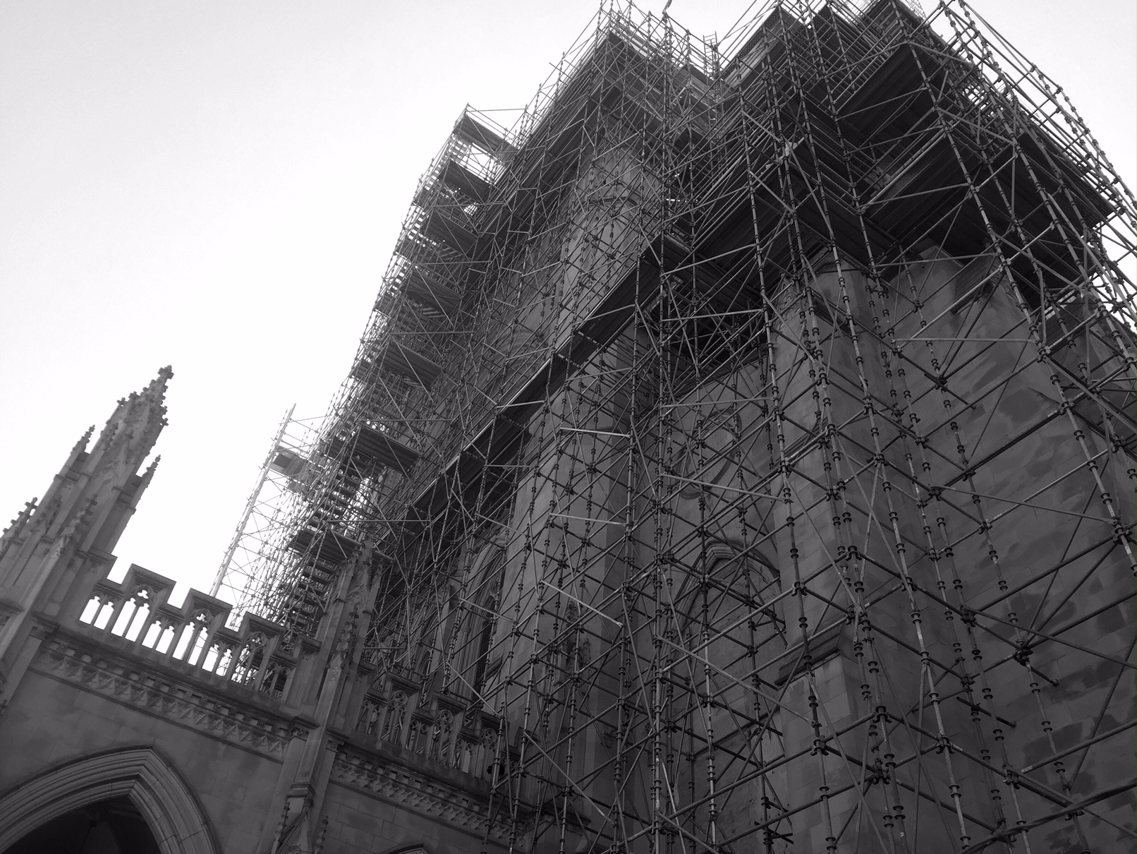 As a religious organization, the National Cathedral relies on private donations, but needs $20 million to complete the restoration. (WTOP/Neal Augenstein)