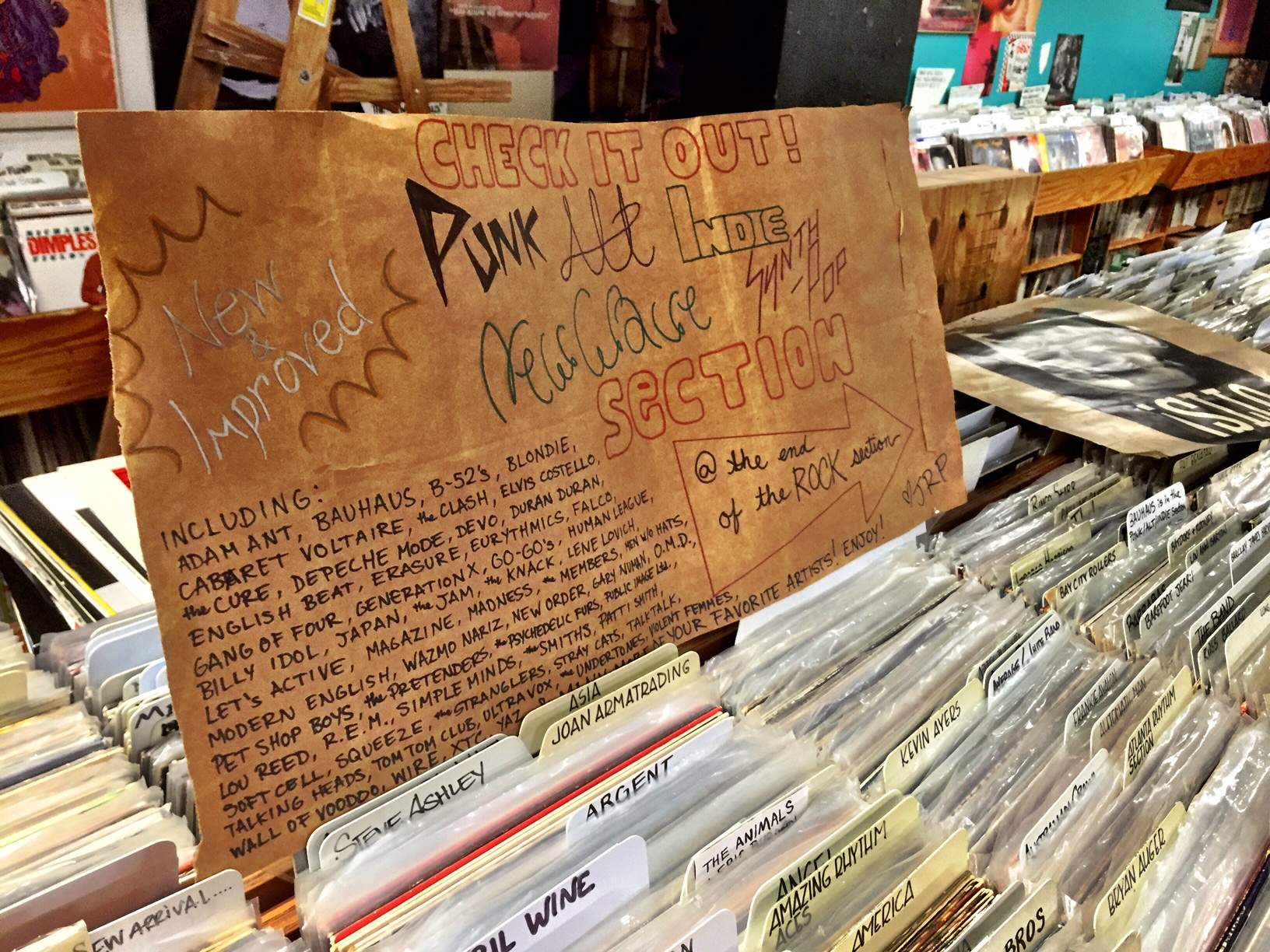 Joe's Record Paradise carries an eclectic mix of music (WTOP/Neal Augenstein)