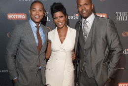 CNN's Don Lemon, NBC's Tamron Hall and Extra's AJ Calloway (Shannon Finney)