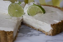 **FOR USE WITH AP LIFESTYLES**  A Frozen Margarita Pie  is seen in this Monday April 6, 2009 photo. Agave syrup, made from a Mexican cactus more known for yielding Tequila, gives this Frozen Margarita Pie its unique, sweet flavor.  (AP Photo/Larry Crowe))