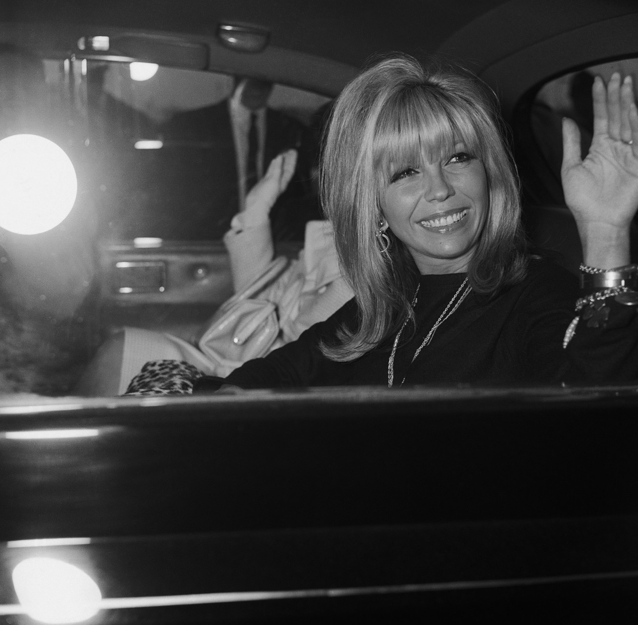 Nancy Sinatra, daughter of singer Frank Sinatra, is shown in London, 1966. (AP Photo)