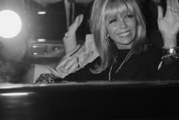 Nancy Sinatra, daughter of singer Frank Sinatra, is shown in London, 1966. (AP Photo)