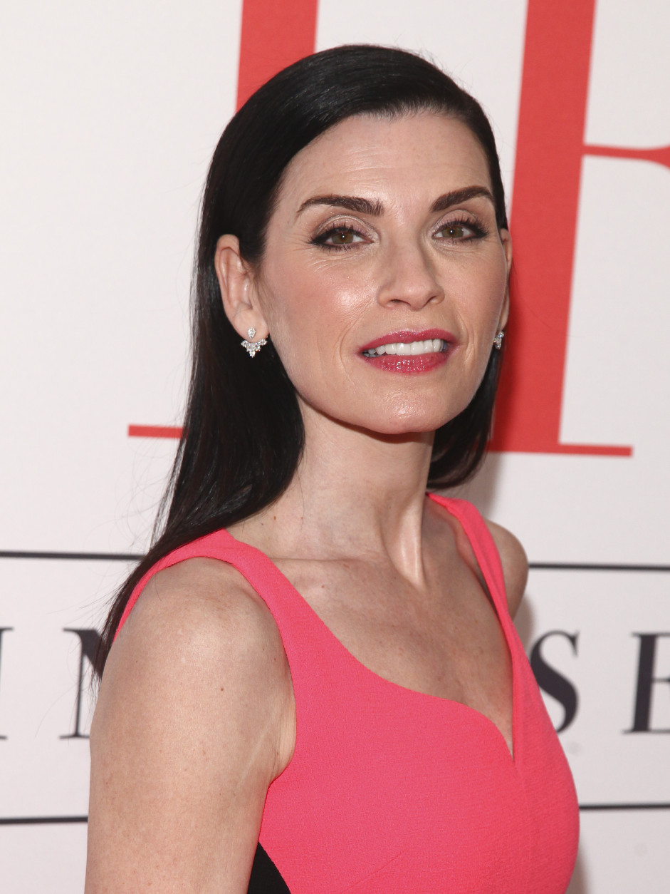 Julianna Margulies attends "The Good Wife" series finale party at the Museum of Modern Art on Thursday, April 28, 2016, in New York. (Photo by Andy Kropa/Invision/AP)