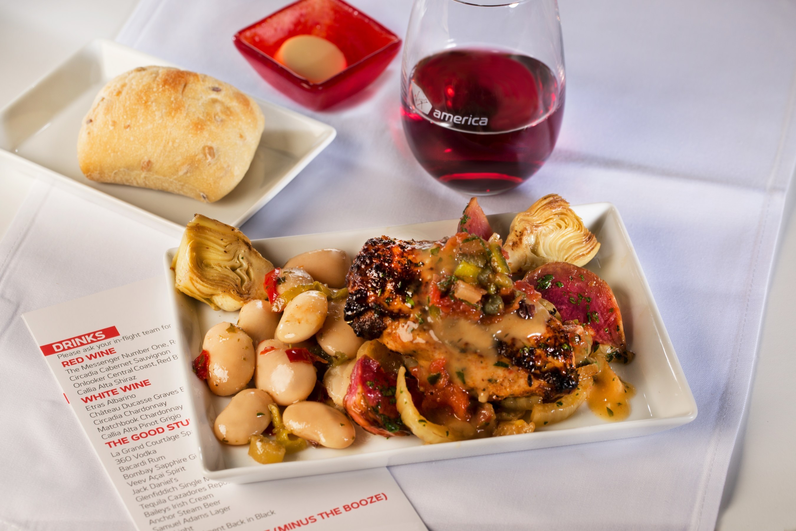 The latest trends in airline cuisine