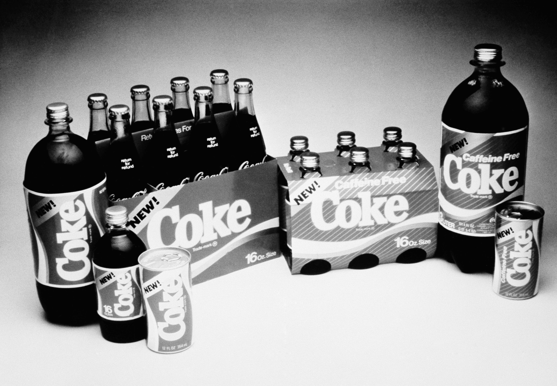 The bottles of Coca-Cola are shown May 5, 1986. (AP Photo/Joe Holloway, Jr.)