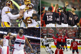 Which D.C. team will be the next to win a championship? The WTOP Sports staff discusses. (AP Photos)