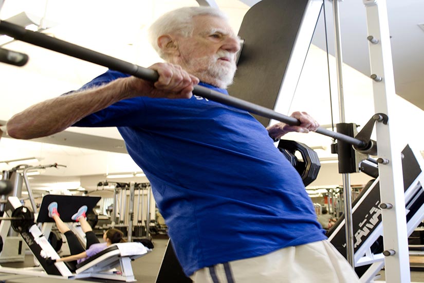 Local centenarian still regularly works out at Ballston gym