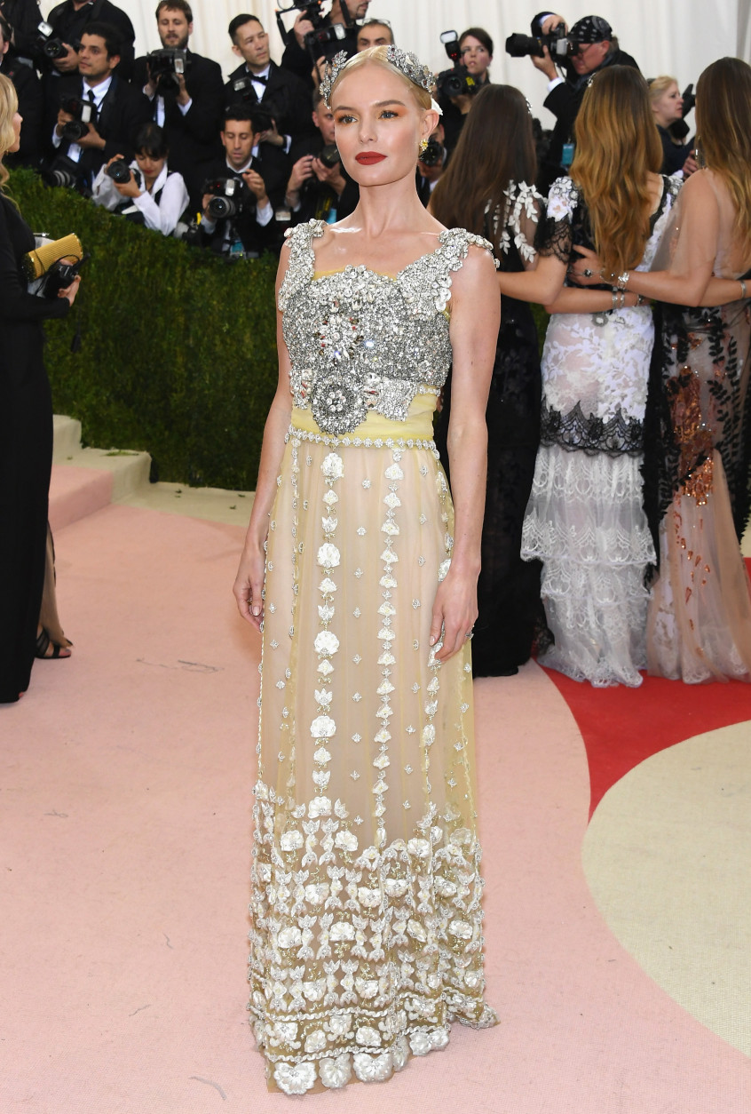 Kate Bosworth attends the 'Manus x Machina: Fashion In An Age Of Technology' Costume Institute Gala at Metropolitan Museum of Art on May 2, 2016 in New York City. (Photo by Larry Busacca/Getty Images)