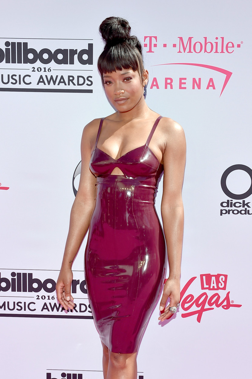 Actress/singer Keke Palmer, fashion detail, attends the 2016 Billboard Music Awards at T-Mobile Arena on May 22, 2016 in Las Vegas, Nevada.  (Photo by David Becker/Getty Images)