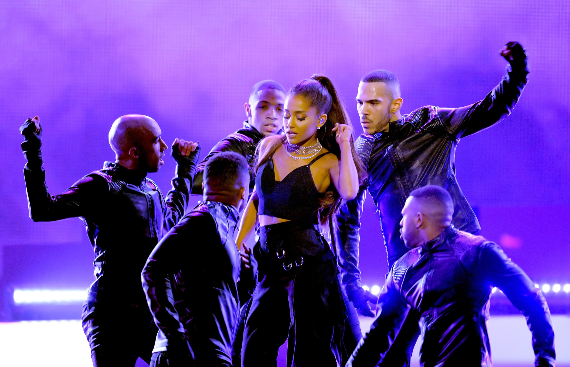 LAS VEGAS, NV - MAY 22:  Recording artist Ariana Grande performs onstage during the 2016 Billboard Music Awards at T-Mobile Arena on May 22, 2016 in Las Vegas, Nevada.  (Photo by Kevin Winter/Getty Images)