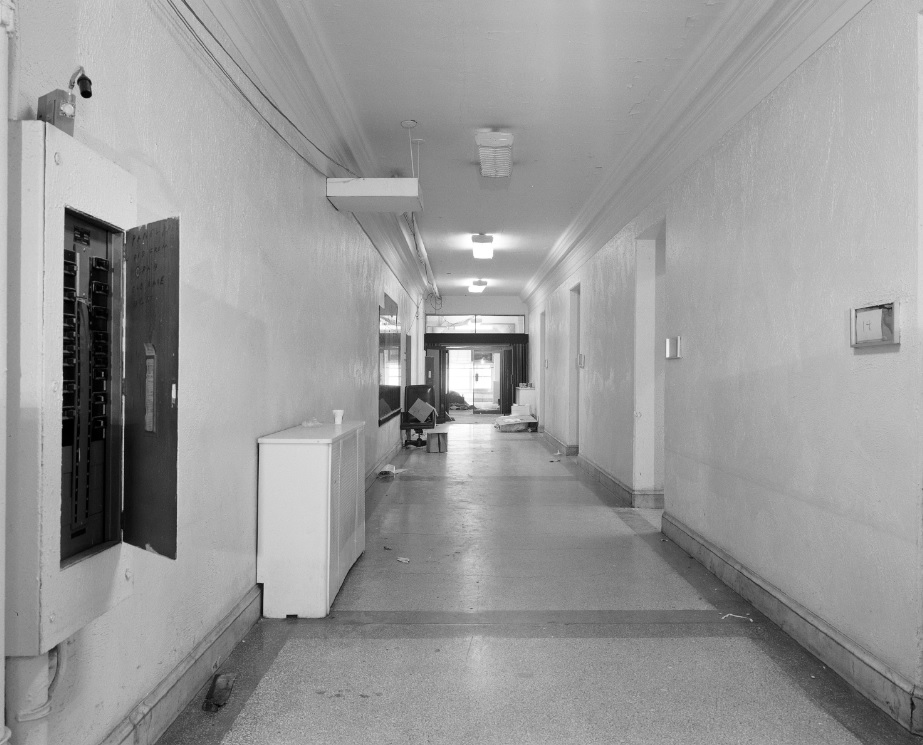 After sifting through hundreds and hundreds of photos, D.C. Council spokesman Josh Gibson came across this image, which shows mystery plaque hanging in the hallway of the Wilson Building -- a major lead. (Courtesy  Josh Gibson/D.C. Council)