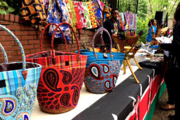 For the entire month of May, Passport D.C. is offering residents and visitors a look into the District's thriving international community. This WTOP file photo shows a few goods on display at the Kenyan Embassy during the Embassy Tour in D.C. on Saturday, May 7, 2016. (WTOP/Dennis Foley)