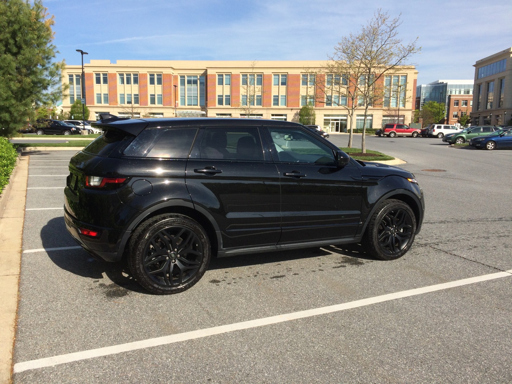 The 2016 Range Rover Evoque is a stylish small crossover. (WTOP/Mike Parris)