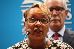 The task faced criticisms for not holding public meetings, but Dr. Charlene Dukes, president of the Prince George’s Community College and chair of the task force, said that it was necessary for the task force to operate outside the public’s view. (WTOP/Kate Ryan)