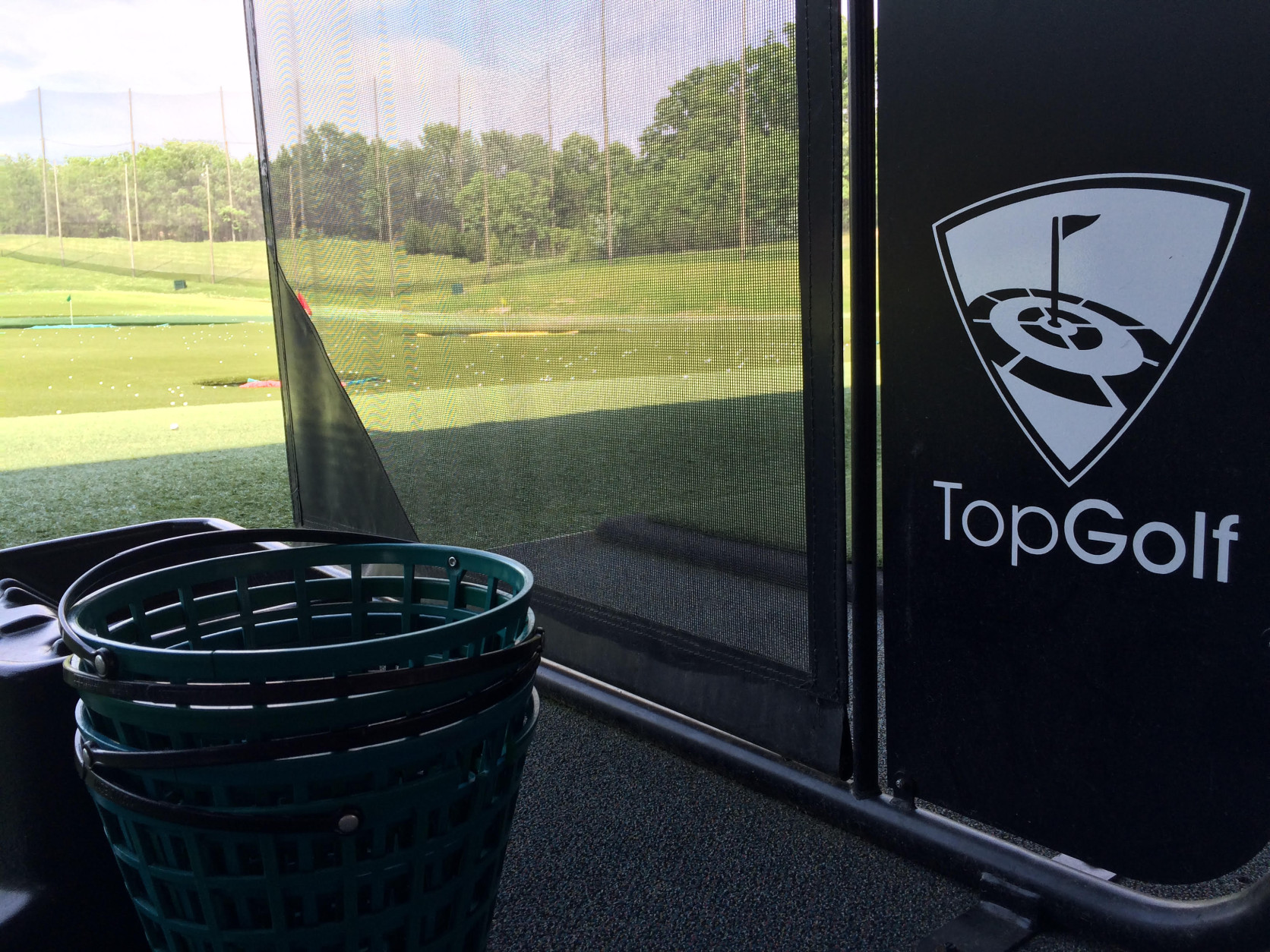 TopGolf's Alexandria location was its first to open in the U.S. in 2005. (WTOP/Noah Frank)
