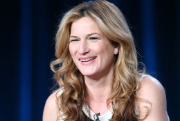 Ana Gasteyer participates in the "Suburgatory" panel discussion at the Disney/ABC Winter 2014 TCA Press Tour on Friday, Jan. 17, 2014, in Pasadena, Calif. (Photo by Paul A. Hebert/Invision/AP)