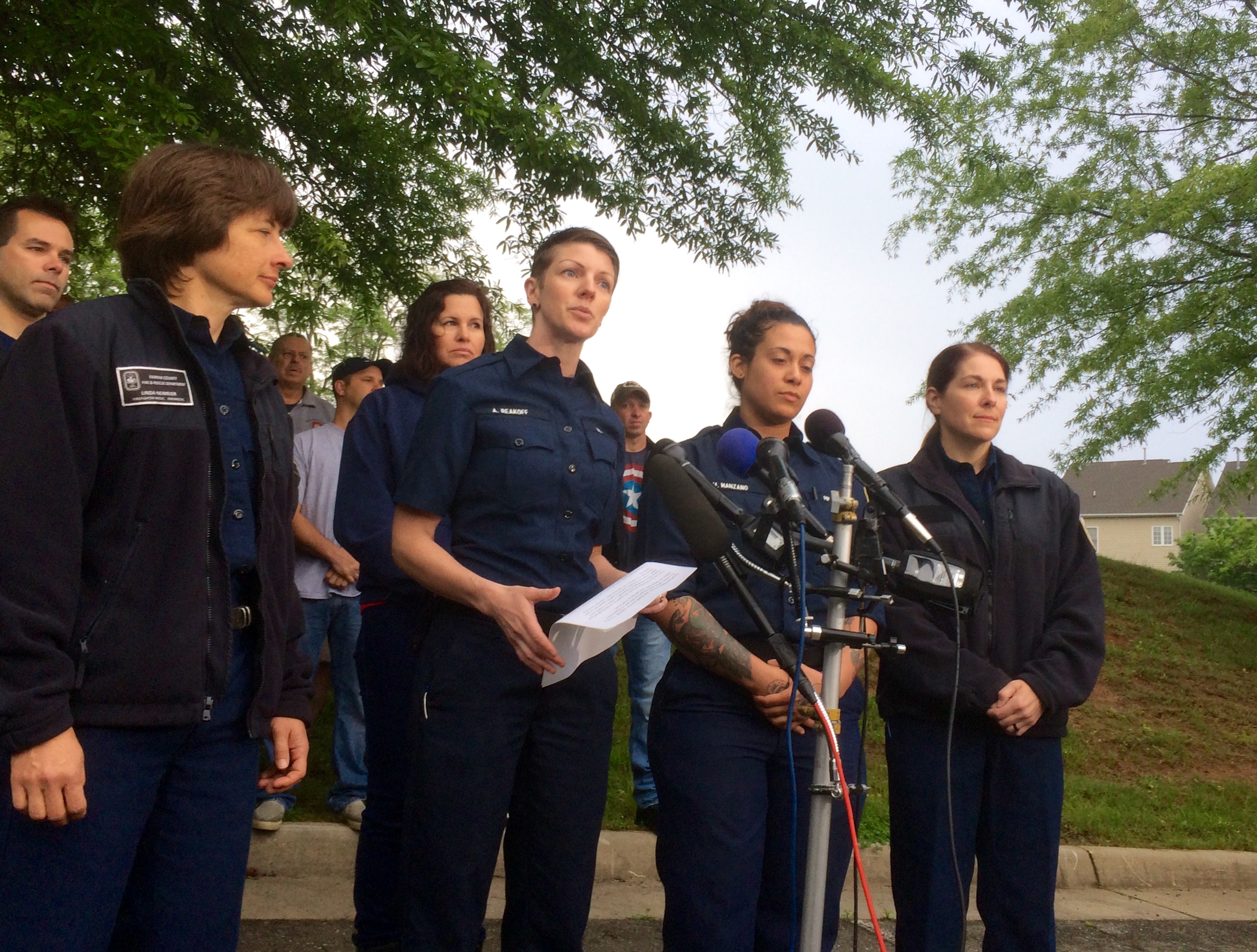 Female firefighters rebut claims of harassment in Fairfax Co.