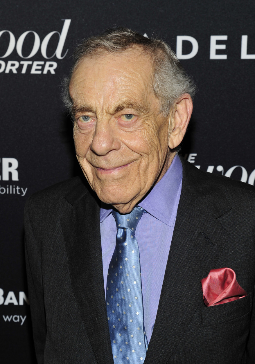 Morley Safer seen on the red carpet for The Hollywood Reporter Celebrates the 35 Most Powerful People in Media, on April 10th, 2013, in New York. (Photo by Charles Sykes/Invision for The Hollywood Reporter/AP Images)