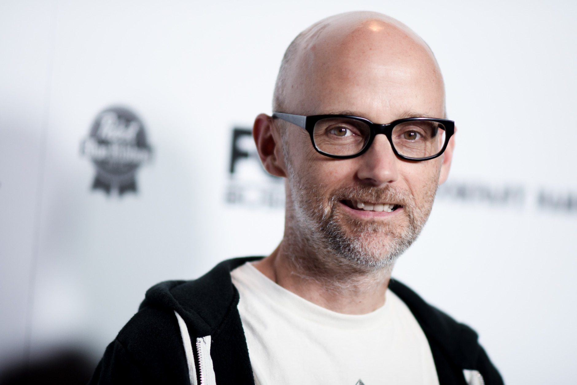Moby arrives at the LA premiere of "All Things Must Pass" on Thursday Oct. 15, 2015, in Los Angeles. (Photo by Richard Shotwell/Invision/AP)