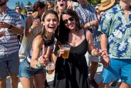 Festival goers dance to Walk The Moon at BottleRock Napa Valley Music Festival at Napa Valley Expo on Saturday, May 28, 2016, in Napa, Calif. (Photo by Amy Harris/Invision/AP)