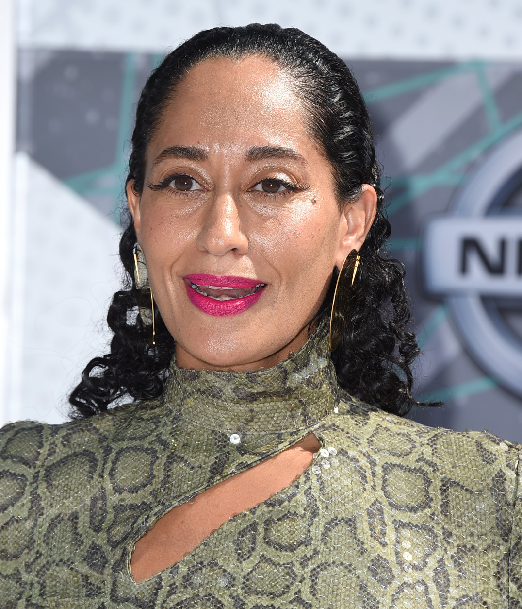 Tracee Ellis Ross arrives at the BET Awards at the Microsoft Theater on Sunday, June 26, 2016, in Los Angeles. (Photo by Jordan Strauss/Invision/AP)