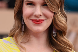 Lily Rabe arrives at the 22nd annual Screen Actors Guild Awards at the Shrine Auditorium &amp; Expo Hall on Saturday, Jan. 30, 2016, in Los Angeles. (Photo by Jordan Strauss/Invision/AP)