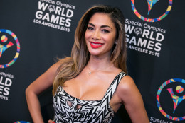Nicole Scherzinger attends the 2015 Special Olympics Celebrity Dance Challenge held at Wallis Annenberg Center For The Performing Arts on Friday, July 31, 2015, in Beverly Hills, Calif. (Photo by John Salangsang/Invision/AP)