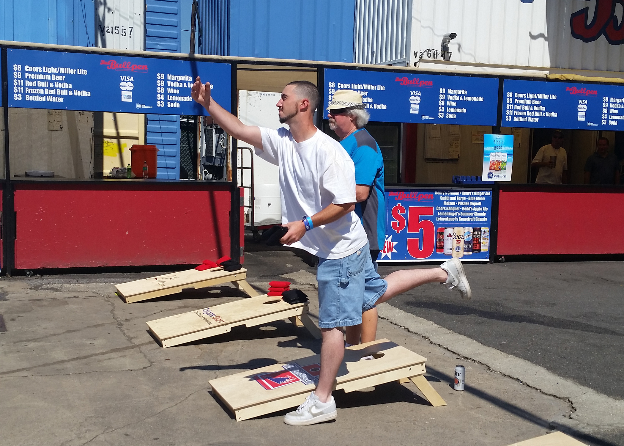 Akron Smoke Tabletop Cornhole Boards –