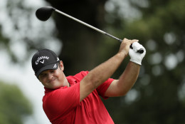 BETHESDA, MD - JUNE 23:  Patrick Reed plays a shot from fourth tee during the first round of the Quicken Loans National at Congressional Country Club on June 23, 2016 in Bethesda, Maryland.  (Photo by Rob Carr/Getty Images)