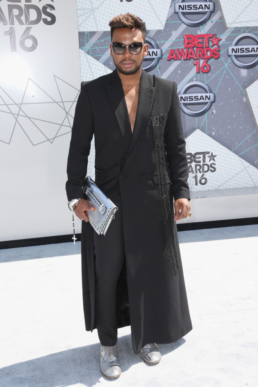 LOS ANGELES, CA - JUNE 26:  Designer David Tlale attends the 2016 BET Awards at the Microsoft Theater on June 26, 2016 in Los Angeles, California.  (Photo by Frederick M. Brown/Getty Images)