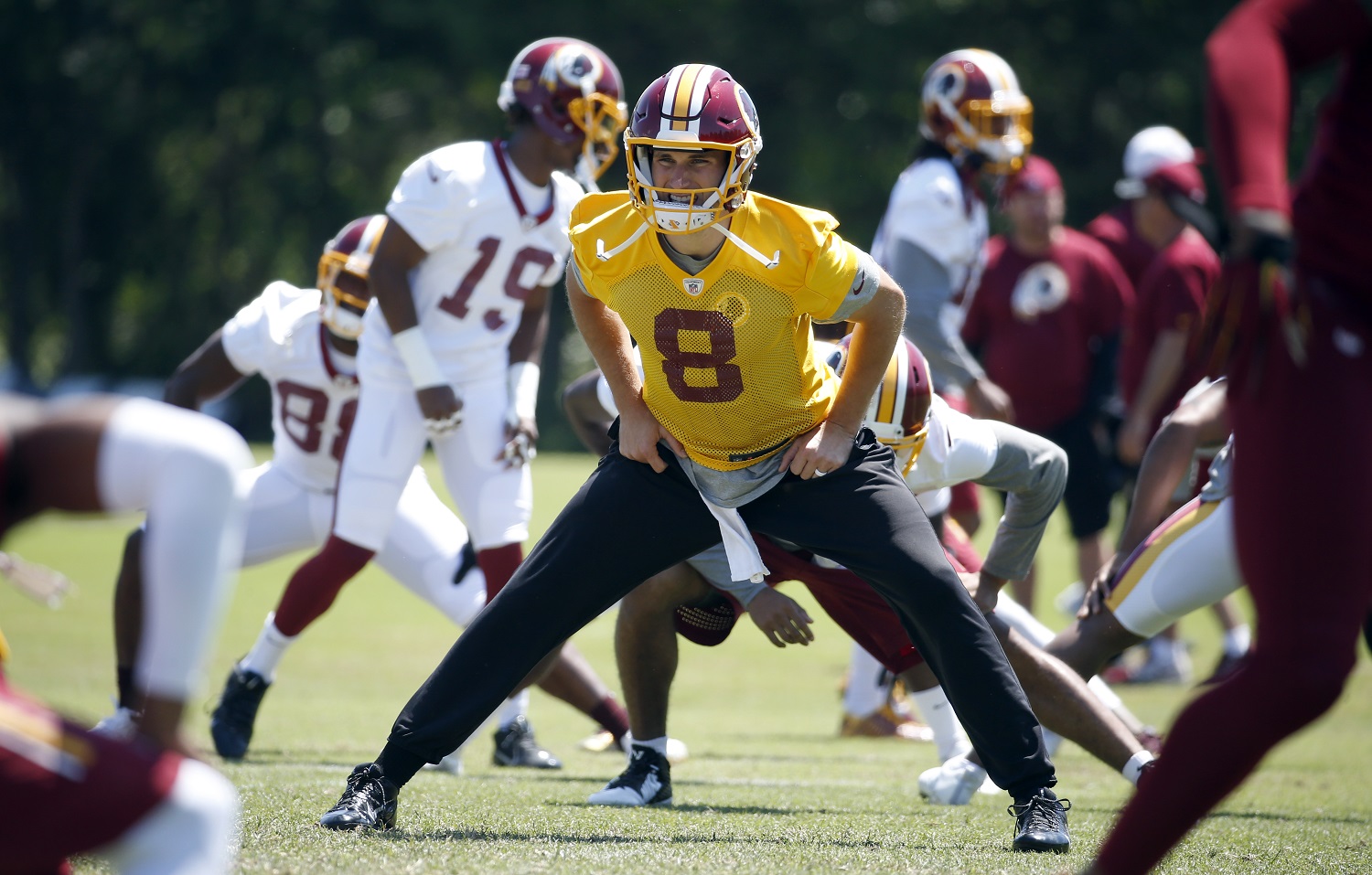 Receivers still missing as Redskins continue OTAs
