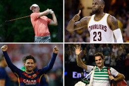 Who are the richest athletes in the world in 2016? Counting downt he top 25, according to Forbes Magazine. (AP Photos)