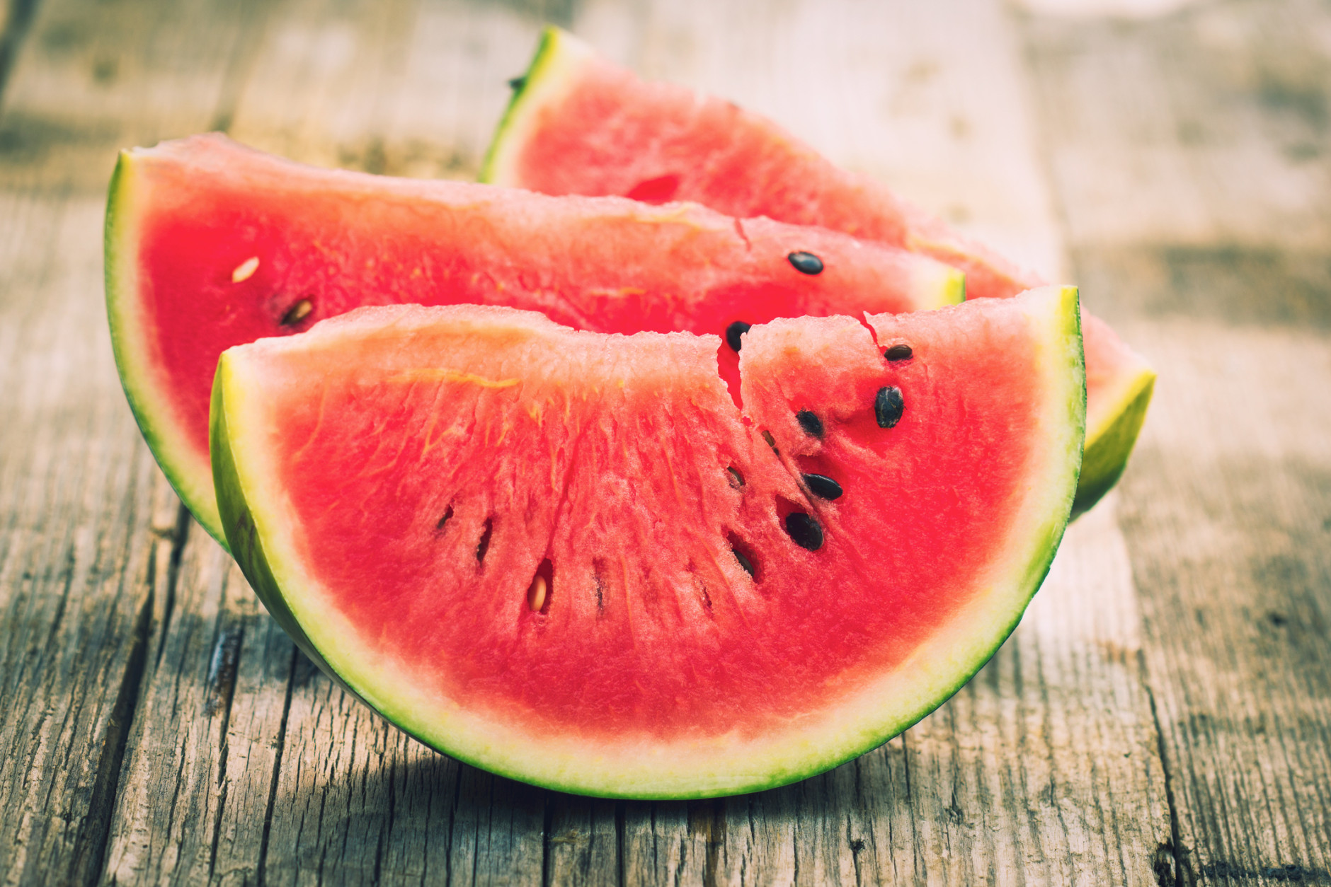 In case you need more reasons to serve up this sweet and juicy summertime favorite at your next BBQ, here are 10 surprising facts about watermelon. (Getty Images)