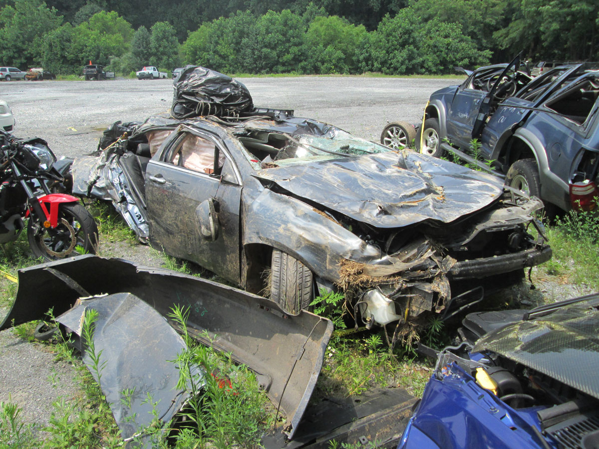 Another look at the car involved in the fatal crash. (Courtesy Montgomery County State's Attorney's Office)