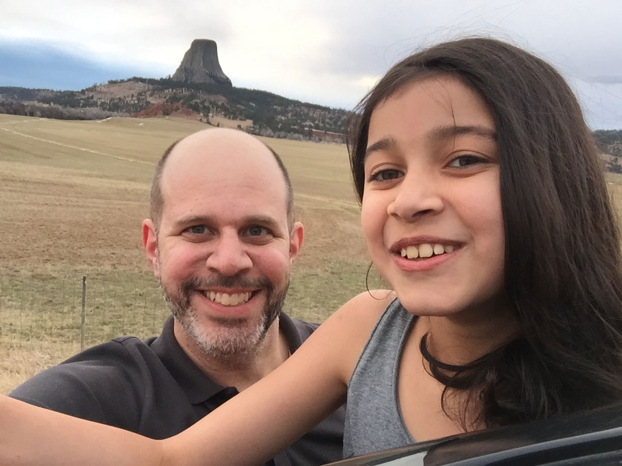 Miles and Serena Fawcett enjoying a father/daughter trip to Idaho. (Courtesy the Fawcett family)