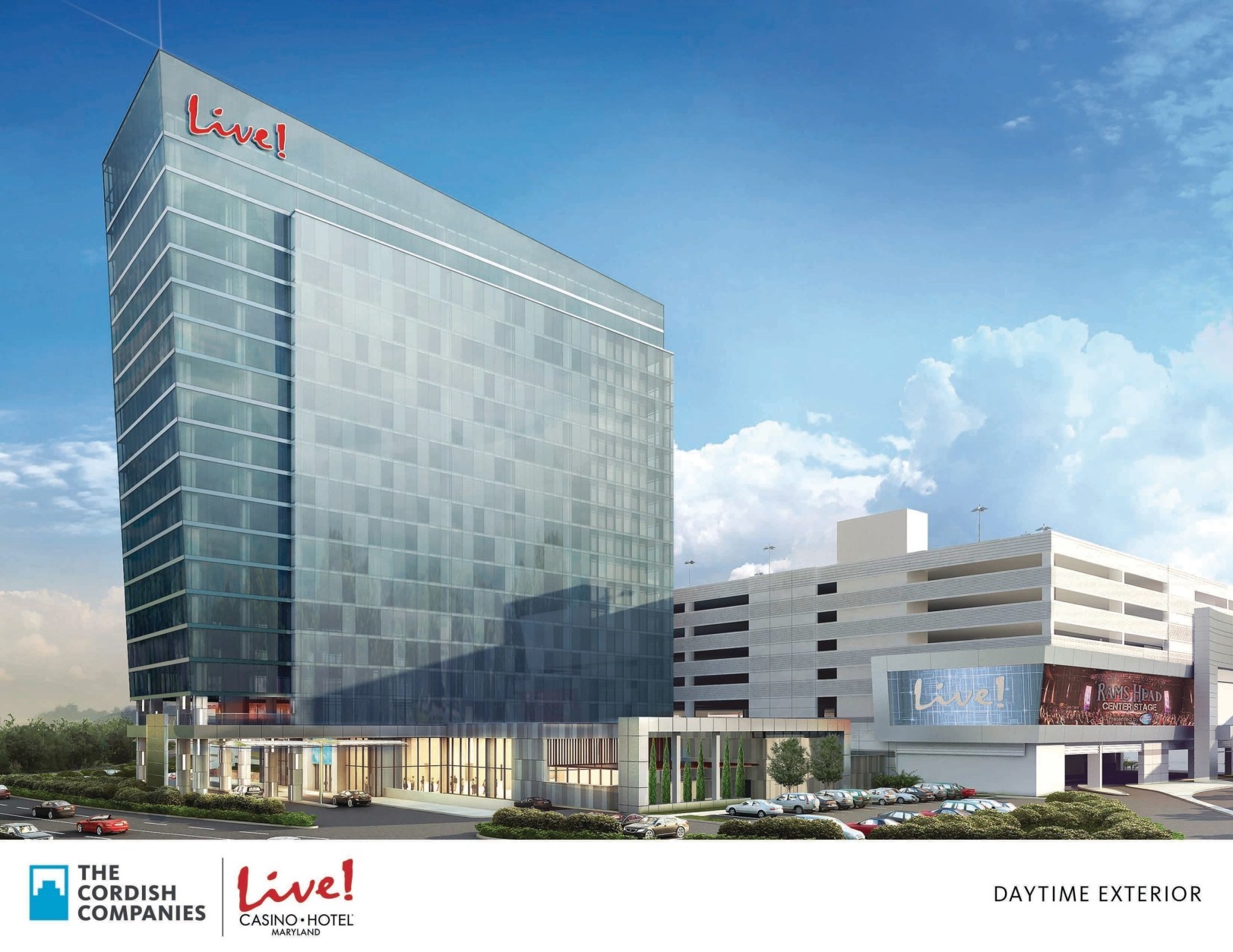 Picture of what the proposed expansion of Maryland Live Casino will look like