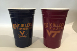 June 29 — College Rivalry Day
"Come and sit with your fellow fans from both Virginia and Virginia Tech. The sections are dedicated to the schools," Comillo said. "There'll be things going on all game long to celebrate the schools." (WTOP/Kristi King)