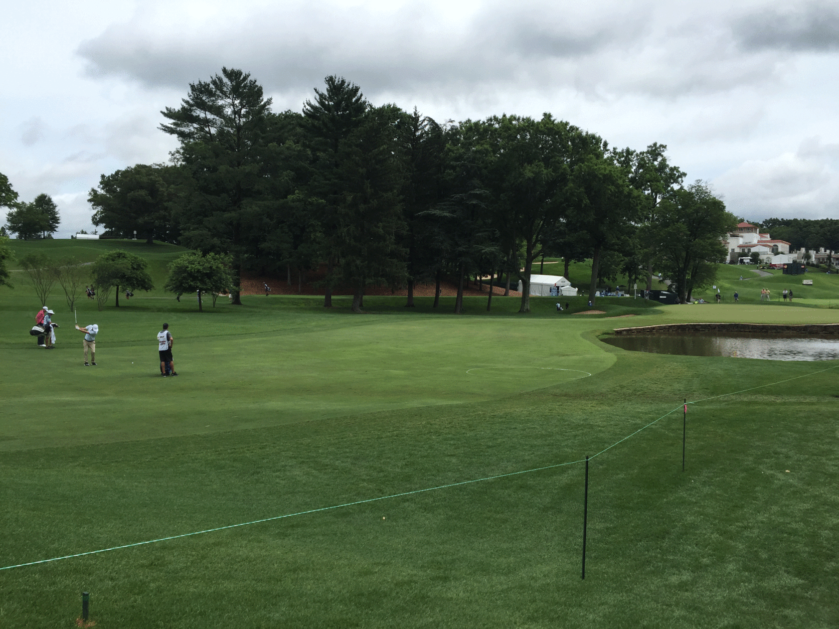 A view of Congressional County Club's course for the Quicken Loans National Tournament on Thursday, June 23, 2016. (Courtesy Cody House)