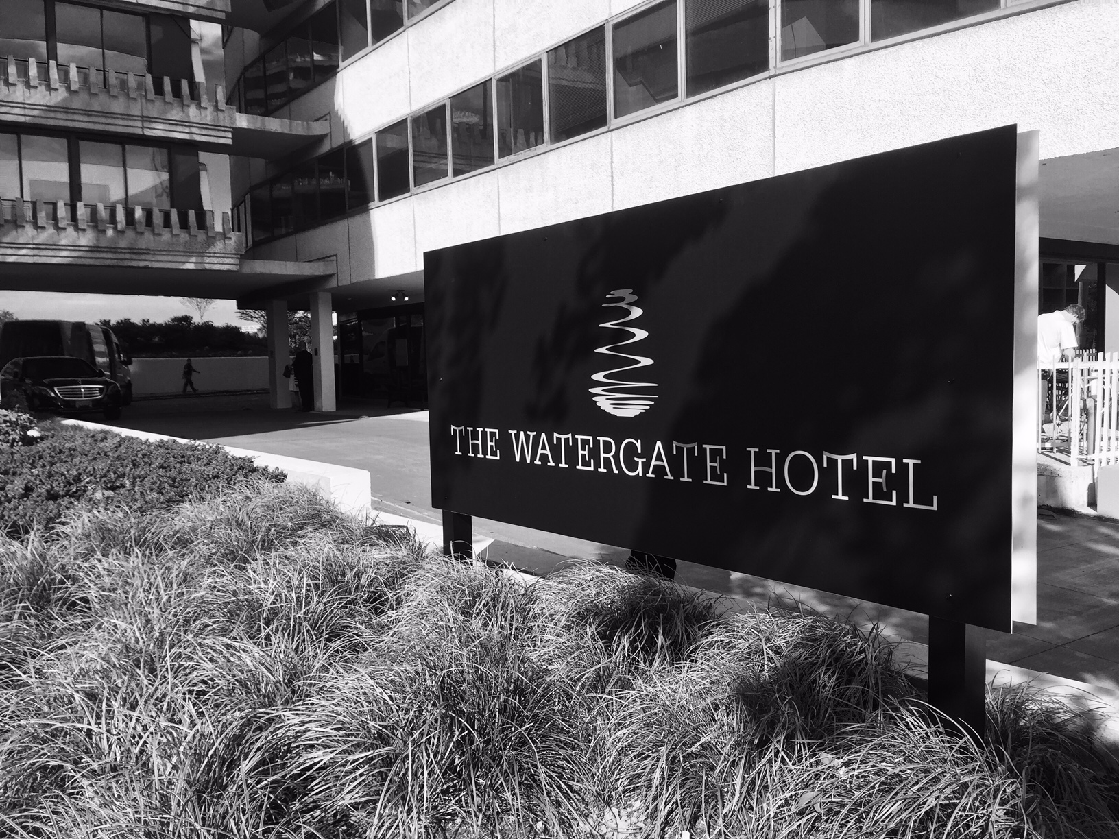 The newly-renovated Watergate Hotel has reopened, after a $125 million, six-year renovation. (WTOP/Neal Augenstein)