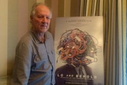 Werner Herzog presents "Lo and Behold" at AFI Docs ahead of his honor at the Guggenheim Symposium. (WTOP/Jason Fraley)