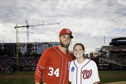 Nationals’ Harper fulfills Make-A-Wish dream for Md. teen