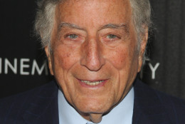 Tony Bennett attends the special screening of "Miles Ahead" at Metrograph on Wednesday, March 23, 2016, in New York. (Photo by Andy Kropa/Invision/AP)