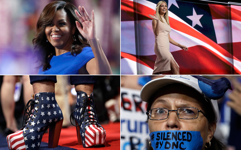 Stylish Statements Fashion At The Political Conventions Wtop News