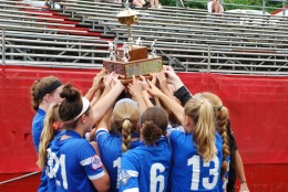 The team’s record was so good this season that winning the US Youth Soccer Region 1 Championships was only one of two ways it qualified to go to the national championship. (Courtesy Will Turner)